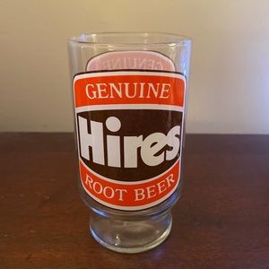Vintage Hires Genuine Root Beer Glass